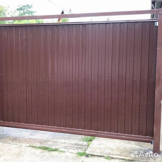 Ворота от производителя под ключ