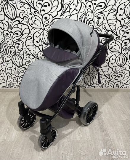 Коляска Anex Discovery ткань/кожа