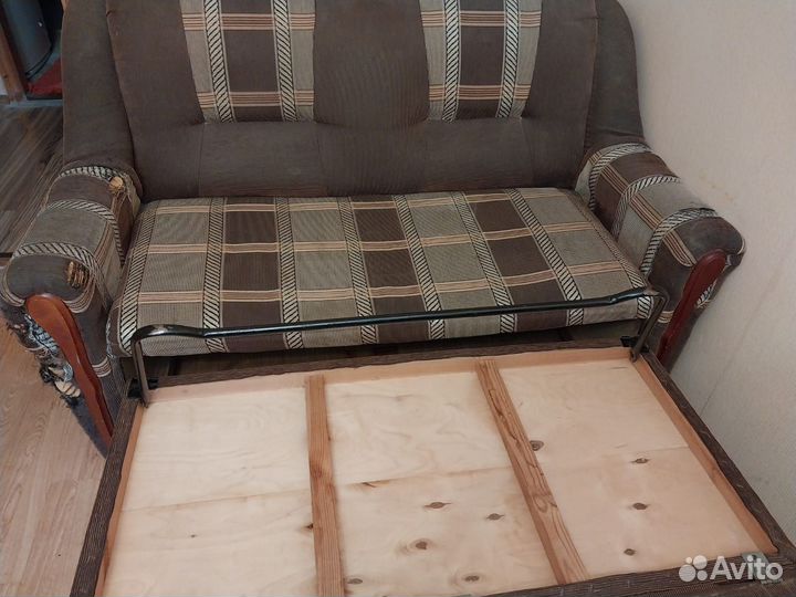 Диван раскладной б/у малогабарит аккордеон