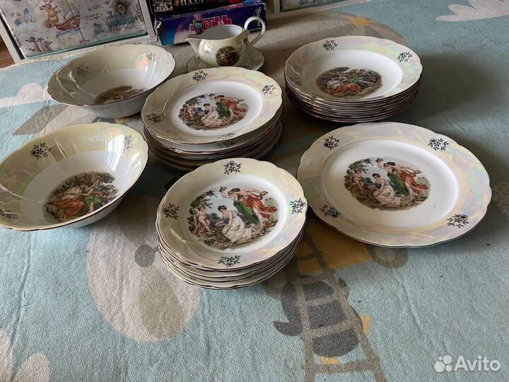 Набор посуды Kahla madonna гдр