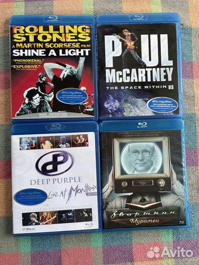 Blu- ray - фильмы, музыка