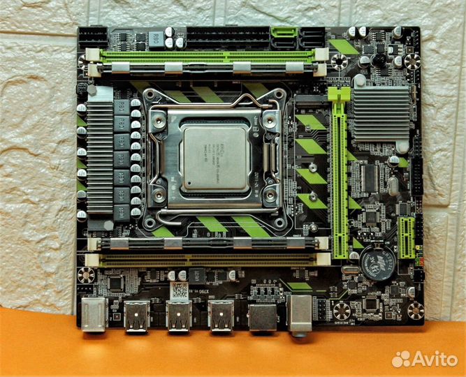 Материнская плата X79 Xeon E5 2650v2 16Gb