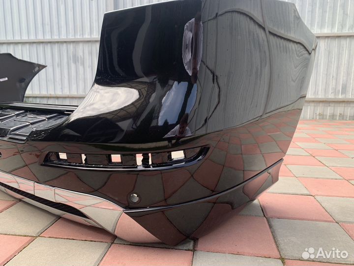 Бампер задний ml w166