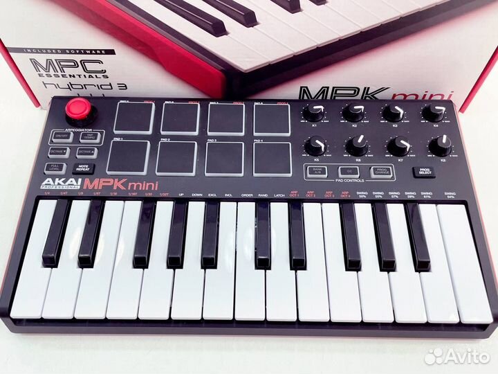 Синтезатор, Akai MPK Mini mkii, Новый