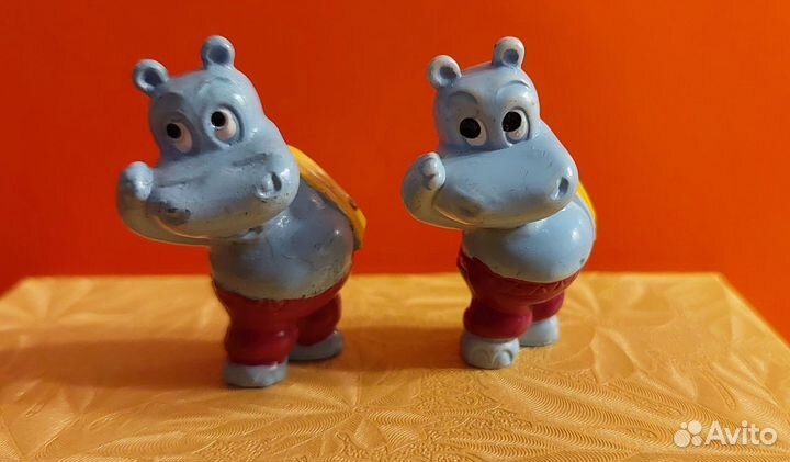 Бегемоты спортивные Фитнес 1990 и 1993 поштучно