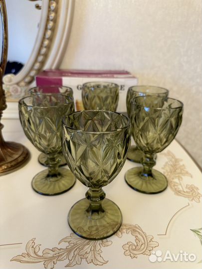 Набор бокалов для вина 6шт Грани