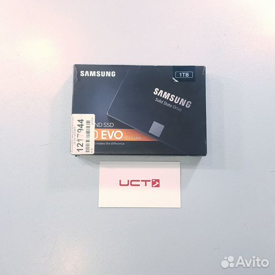 Накопитель SSD samsung 860 EVO MZ-76E1T0BW 1Тб