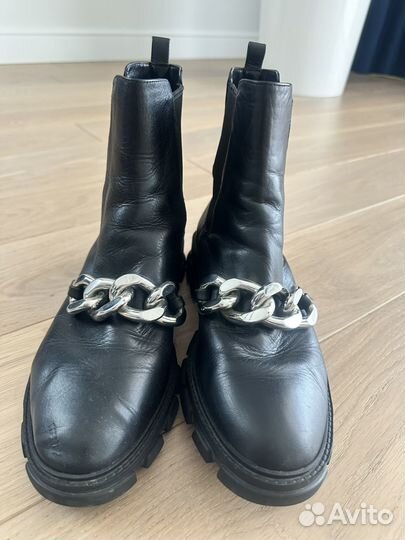 Ботильоны натуральная кожа