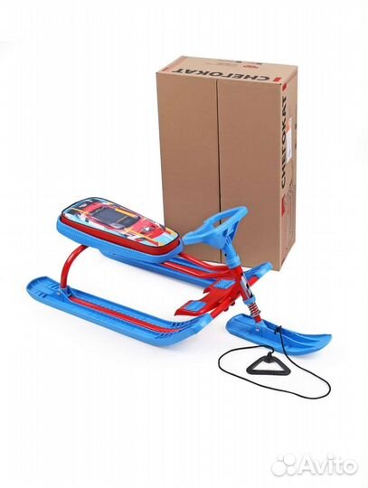 Новый детский снегокат Ника