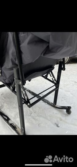 Детские санки коляска бу