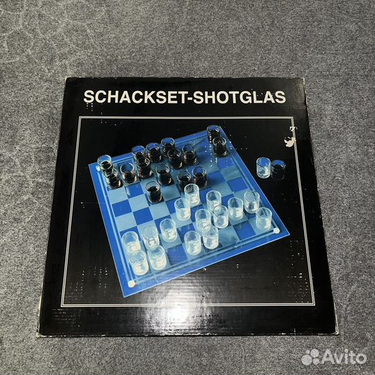Шахматы стекло