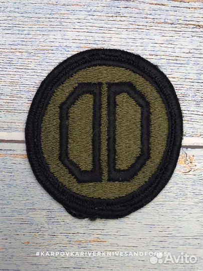 Нашивка US Army 31st Infantry Division, США