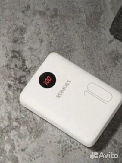 Внешний аккумулятор romoss на 10000mAh