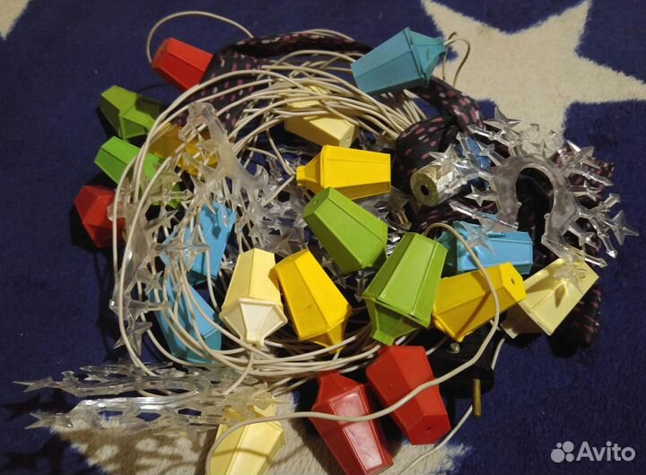 Электрогирлянда Снежинка