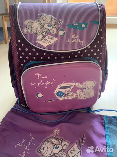 Школьный рюкзак с ортопедической спинкой