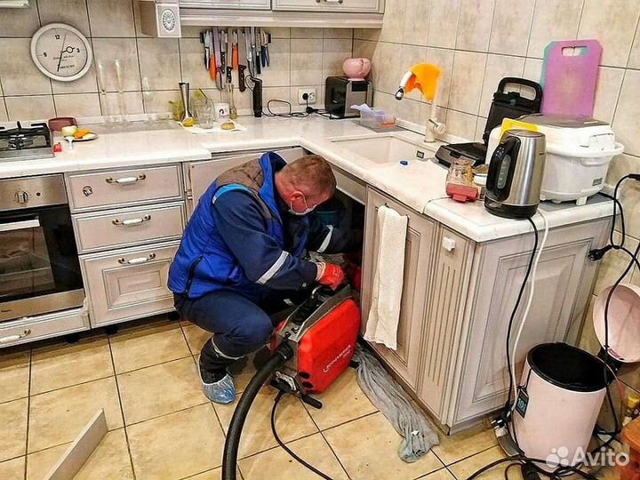 Устранение засоров. Видеодиагностика