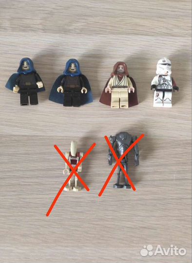 Lego star wars минифигурки, оригинал
