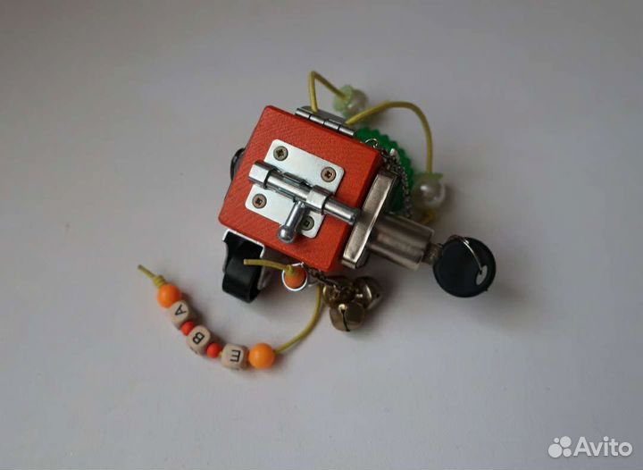 Бизикубик дорожный / именной / для девочек