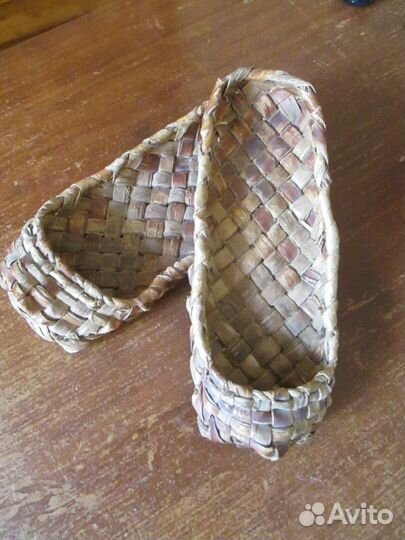 Лапти лыковые