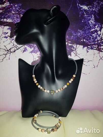 Украшения из натуральных камней