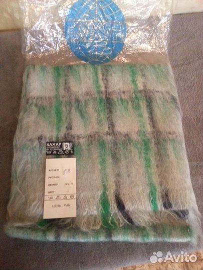 Новые мохеровые шарфы Индия из 80-90годов