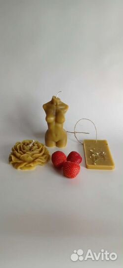 Свечи ручной работы. Натуральный пчелиный воск