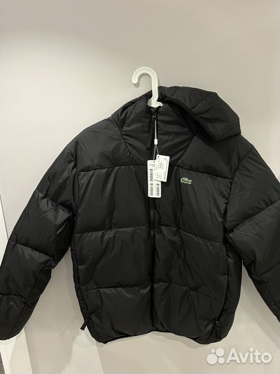 Новый Пуховик Lacoste 54 Оригинал