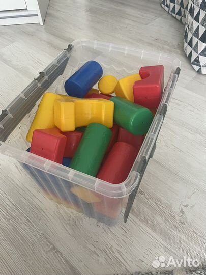 Конструктор детский пластик