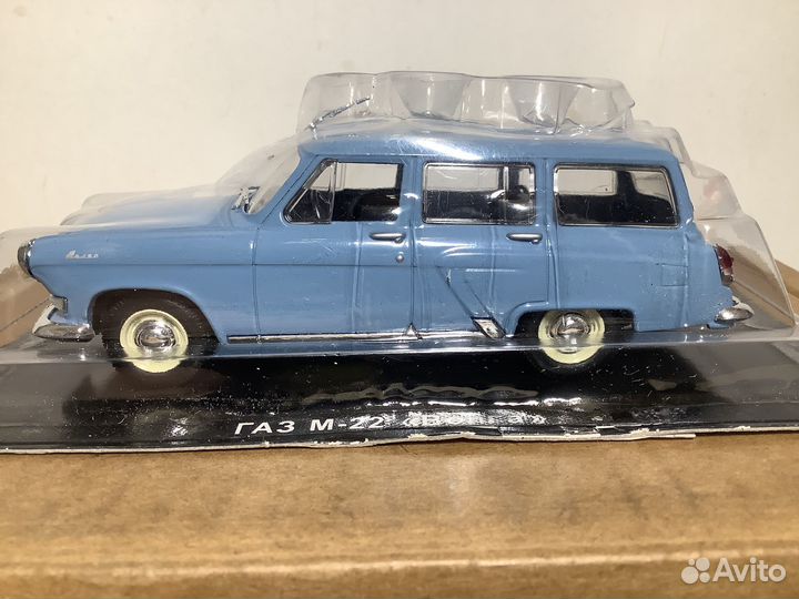 Модель автомобиля газ-22 Волга 1:43 деа