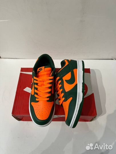 Nike Dunk Low - Green/Orange