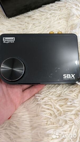 Звуковая карта sound blaster x-fi surround 5.1 pro