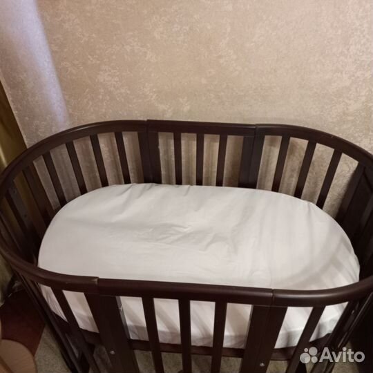 Детская кроватка трансф. с маятником ellipsebed