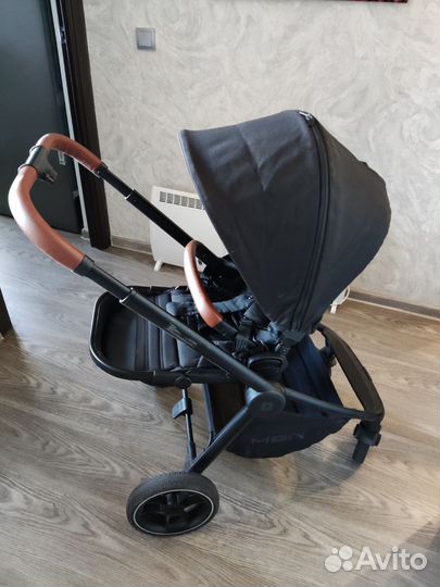 Коляска Moon Resea Kombi 2 в 1 Black Melange