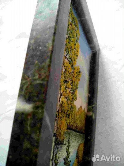 Панно из камня