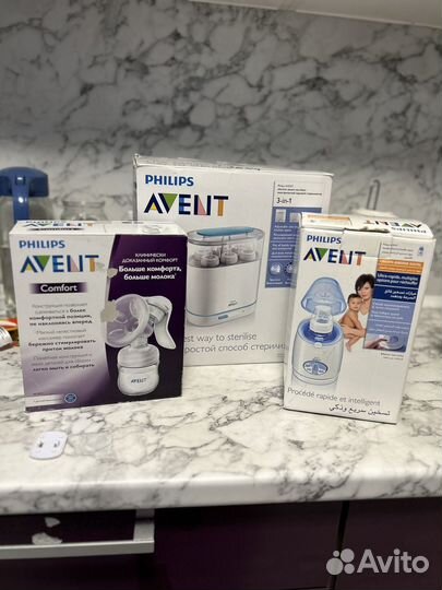 Стерилизатор и подогреватель, молокоотсос