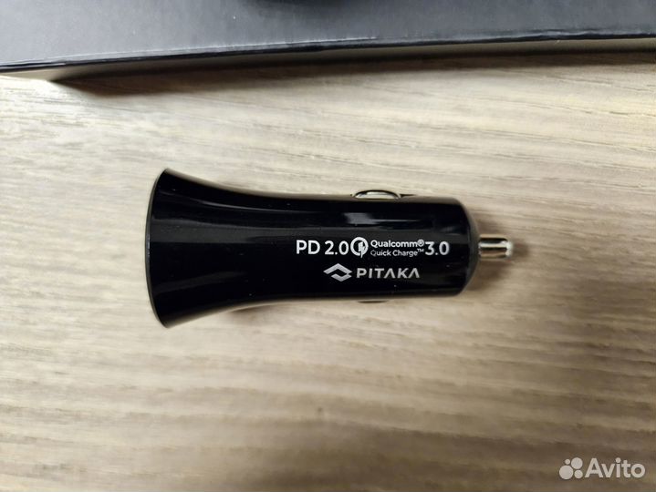 Pitaka MagEZ Mount Qi Combo + Чехол iPhone 12(PRO)