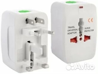 Переходник для розетки / Адаптер / евро, США и др