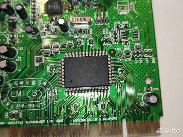 Звуковая карта рсi Creative Labs CT4810