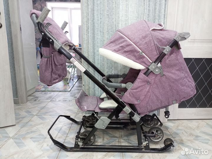 Санки коляска ника 7 8 к