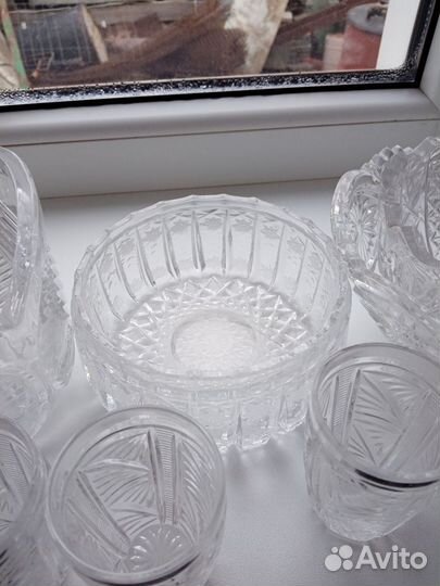 Хрустальная посуда СССР