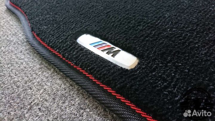 Автоковрики для BMW 6 серии f13, чёрные