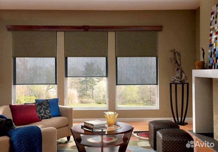 Рулонные шторы. От заказа до монтажа 4 дня