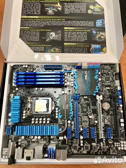 Asus P8Z77-V Deluxe + i7-3770K