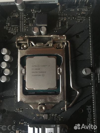 Комплект i3 10100 + h470 + 16gb озу + кулер