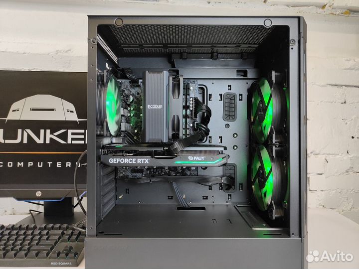 Игровой пк i5 12400 + RTX4060ti