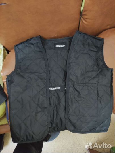 Мотокуртка кожа с защитой