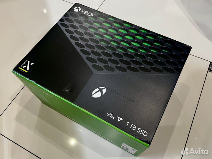 Xbox series x 1tb новый