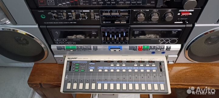 Кассетная магнитола sharp