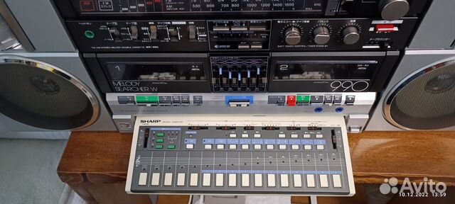 Кассетная магнитола sharp