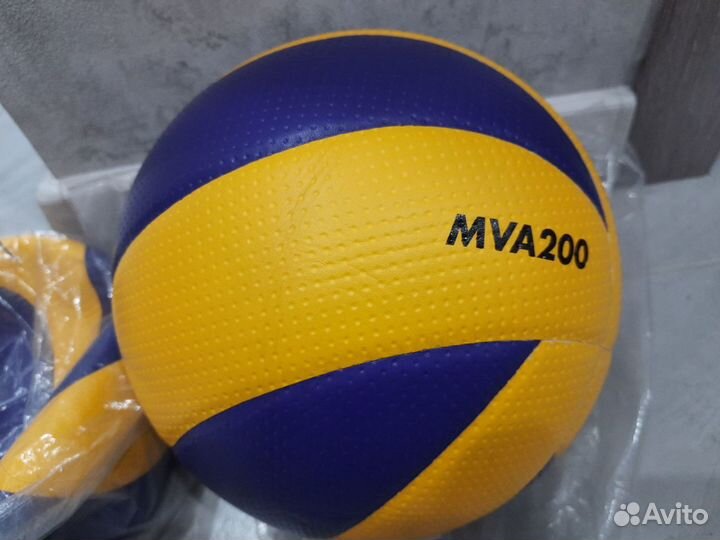 Волейбольный мяч mikasa mva 200 два штуки